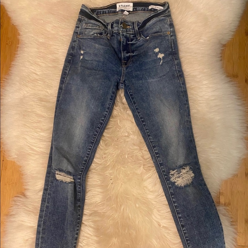 FRAME Le Skinny de Jeanne Crop